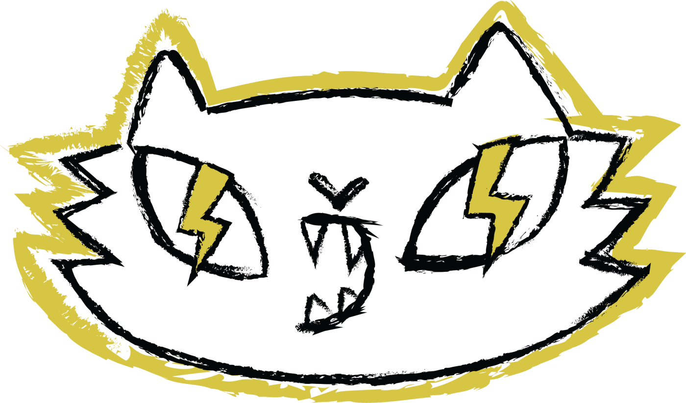 Electric Borneo Cat logo